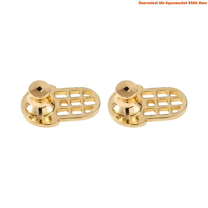 E06E Secure Locking Earring Backs – Sturdy Mesh Support for Heavy Earrings with Comfortable Fit