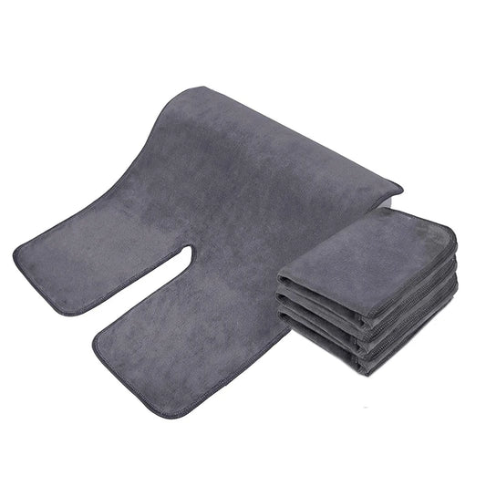 U-Shaped Soft & Absorbent Beauty Towel – Ultra-Fine Fiber Quick-Dry Facial Towel for Salon & Spa Use