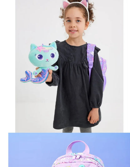 New Australia Smiggle Gabby Schoolbag Set – Girls Shoulder Backpack with Meal Bag, 14-Inch, Perfect Semester Gift