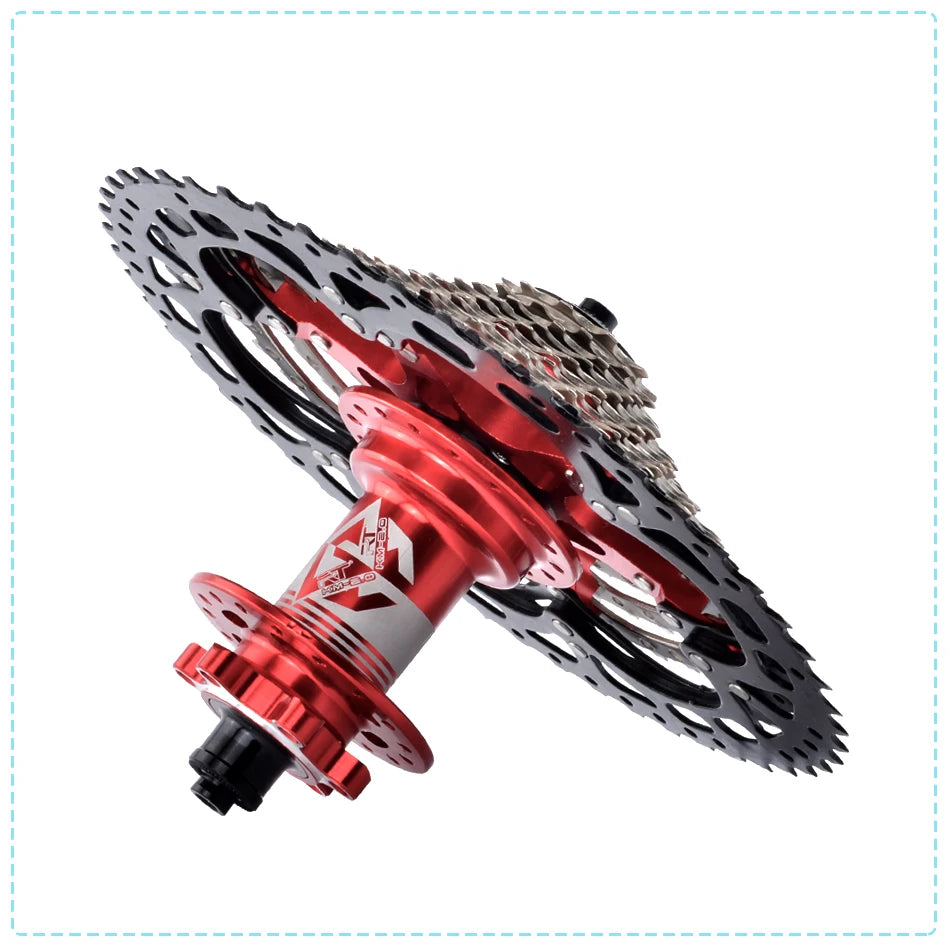 SUNSHINE Bicycle Cassette 8-12 Speed Freewheel - 32T to 52T Sprocket for Shimano/SRAM HG Flywheel