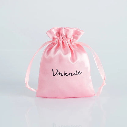 100PCS Silk Satin Jewelry Gift Bags – Drawstring Pouches for Necklace, Bracelet & Earrings, Wedding Party Favor & Christmas Gift Packaging, Custom Logo Ready
