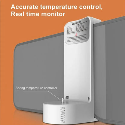 Rechargeable Baby Bottle Warmer: 6-Level Temperature Adjustment with Display - Breastfeeding Sleeve for Convenient Feeding