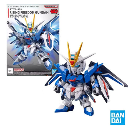 Bandai Gundam SDEX Action Figure – RX-78-2, Aile Strike, Exia, Unicorn, Astray Red Frame & Barbatos Model Kit