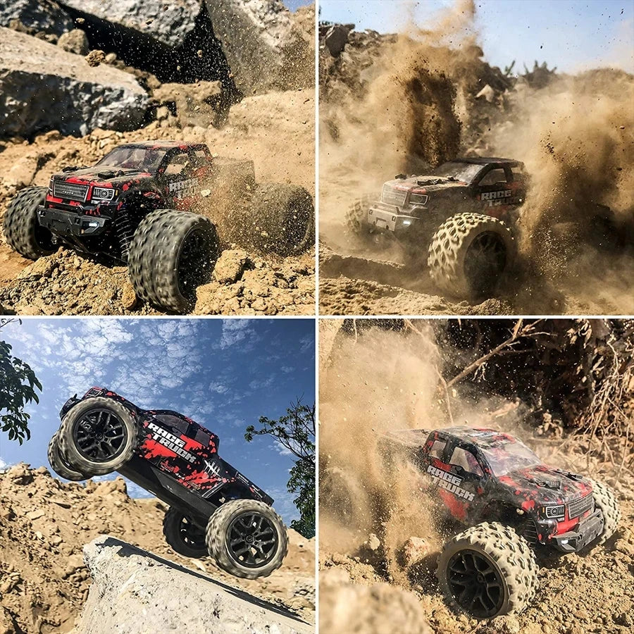 4WD Remote Control Car – Off-Road 4x4 RC High-Speed Buggy Truck, Brushless 50/80KM/H Drift Racing Toy for Kids & Adults