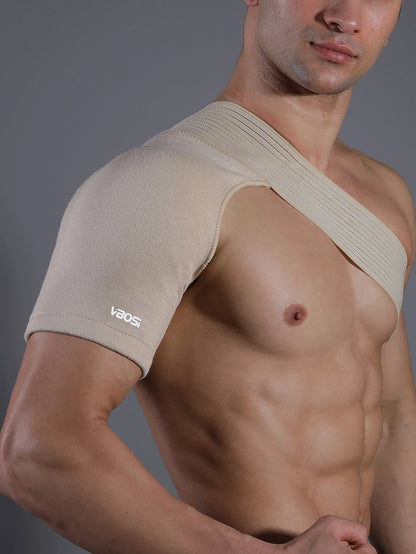 Breathable Elastic Shoulder Support — Upper Back Brace for Posture & Pain Relief