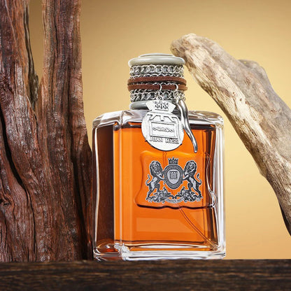Oud Wood and Sandalwood Men's Perfume Spray - Flirting Pheromone, Long-Lasting Romance, Ideal Valentine's Day Gift
