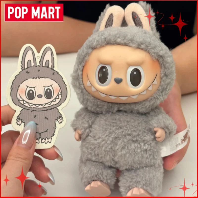Genuine POP MART Labubu Vinyl Plush Pendant — Macarons “Have A Seat” & Coca Cola Series Blind Box Toys V1-V3