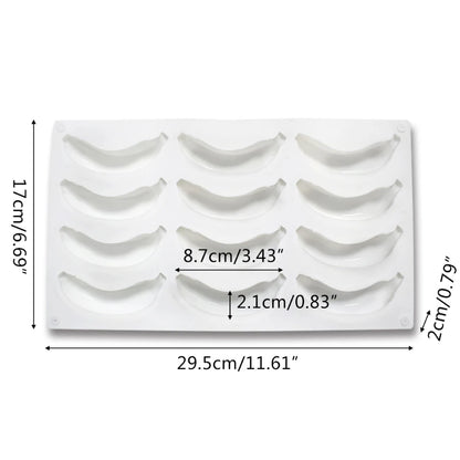 French Dessert 3D Lemon Silicone Mold – Cake, Brownie & Mousse Decorating Pastry Baking Tool