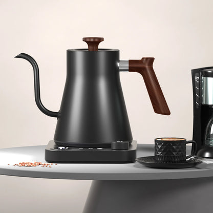 1200W Intelligent Electric Kettle - Gooseneck Hand Brewed Coffee Pot for Milk Powder & Precision Brewing