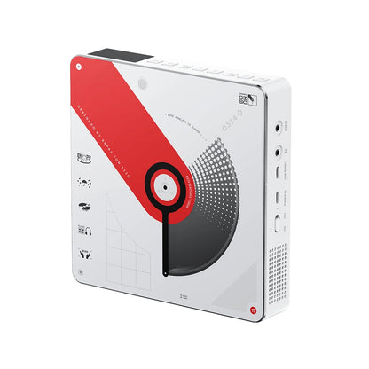 FIIO Snowsky BEATBOX Portable CD Player - FM Radio Bluetooth Speaker USB CD Ripper Rechargeable Audio Device