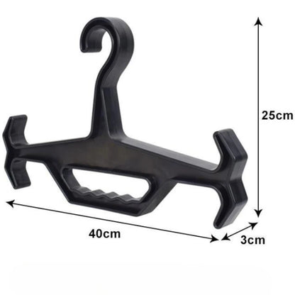 Heavy Duty Tactical Gear Hanger for Body Armor Vest & Wetsuit Storage - Military Survival Equipment Organizer