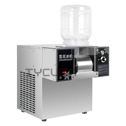 Korea Bingsu Snowflake Ice Shaver Machine – 360W 3L Ice Maker for Dessert, Includes Refrigerant, Ships to Europe, Russia, Mexico