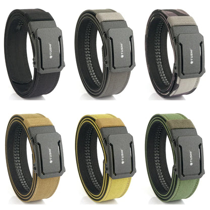 VATLTY Military Belt for Men – Sturdy Nylon with Metal Automatic Buckle, Tactical Police Duty & Outdoor IPSC Accessories