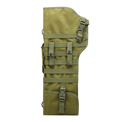 Tactical MOLLE Rifle Scabbard Backpack – Outdoor Hunting Shoulder Shotgun Storage Bag Holster Case for M4, AK & Long Firearms
