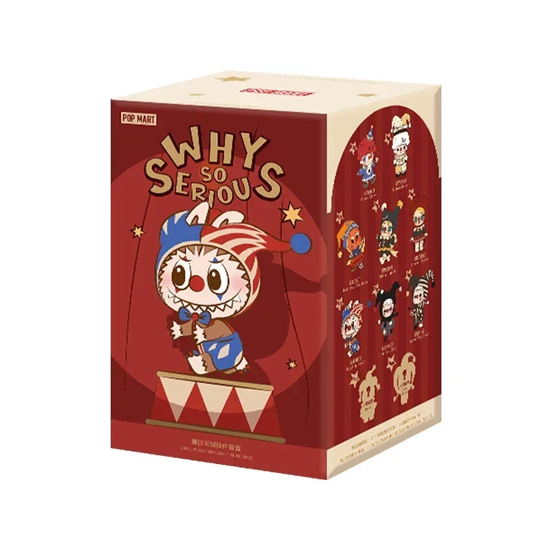 POP MART WHY SO SERIOUS Vinyl Blind Box — Mystery Collectible Figurine for Home & Desktop Decor