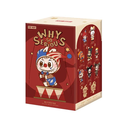 POP MART WHY SO SERIOUS Vinyl Blind Box — Mystery Collectible Figurine for Home & Desktop Decor