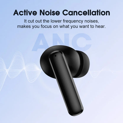 QCY T13 ANC Bluetooth Earphones - Bluetooth 5.3, Active Noise Cancellation -28dB, Fast Charge, Low Latency Wireless Earbuds