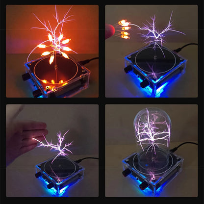 Multi-Function Tesla Music Coil Speaker – Wireless Transmission Lighting, Science & Education Experimental Product