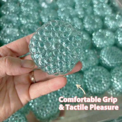 Super Soft Squishy Stress Balls - Memory Gel Textured Fidget & Calming Toys