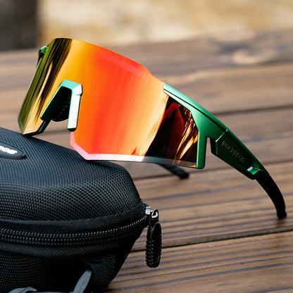 ROCKBROS Cycling Glasses — Photochromic & Polarized Bike Sunglasses for MTB, Road & Outdoor Sports