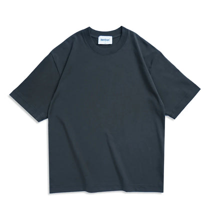 WAVLATII Oversized Summer T-Shirt – Unisex Korean Streetwear Solid Color Casual Tee for Men & Women, Basic Loose Fit Top