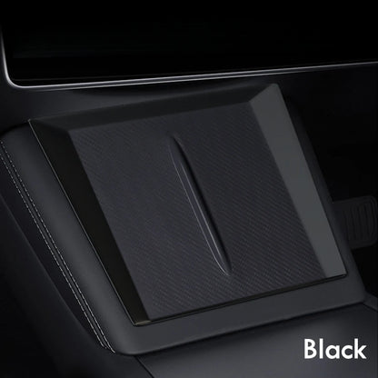 Silicone Wireless Charging Mat for Tesla Model Y Juniper 2025–2026 & Model 3 Highland - Anti-Slip Center Console Protector Pad