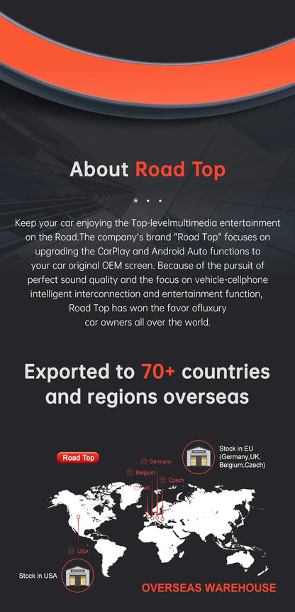 1920x720 Multimedia Touch Screen - Wireless CarPlay & Android Auto for Mercedes-Benz C Class W205, GLC, V Class W447 (2015-2018) NTG5.0