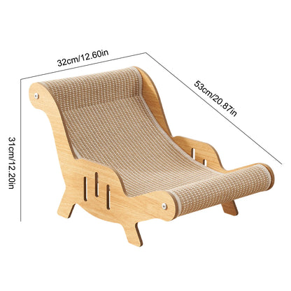 Sisal Cat Scratching Pad & Bed – Reusable Scratch Nest for Sleeping, Playing & Claw Grinding, Suitable for Small, Medium & Large Cats