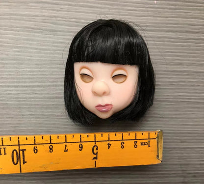 1/6 Vintage Doll Heads – Mermaid & Princess Super Model for 30cm Male & Female Dolls, Birthday Gift for Kids
