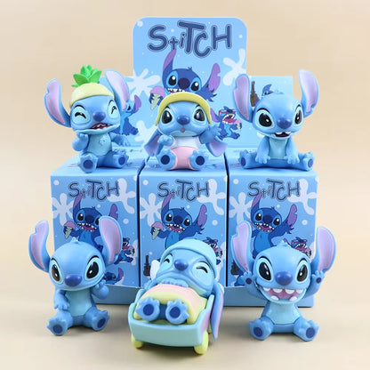 1/6PCS Stitch & Changyou Series Blind Box – High-Quality Personalized Holiday & Birthday Gift Collectibles