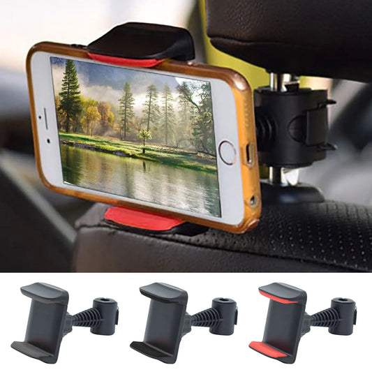 Universal Car Phone Holder – Back Seat Headrest Mount Stand for Kids, Car Mount Bracket
