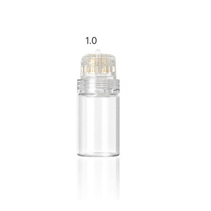 20-Pin Titanium Derma Stamp - 0.25mm Microneedling Tool for Face, Hair, Beard & Skin Care