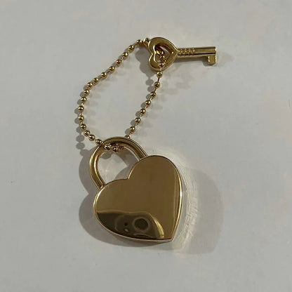 Antique Style Mini Heart-Shaped Padlock – Vintage Gold Key Lock for Diaries, Jewelry, and Weddings with Key