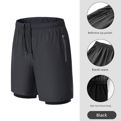 Dingsheng Marathon Training Shorts – Phone-Friendly Lining for Comfortable Running
