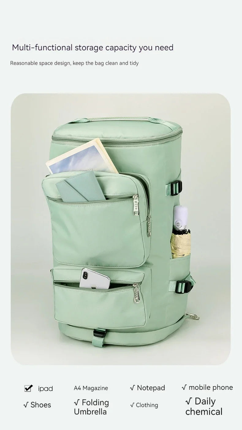 Outdoor Travel Backpack — Single Shoulder Crossbody Bag for Swimming & Fitness