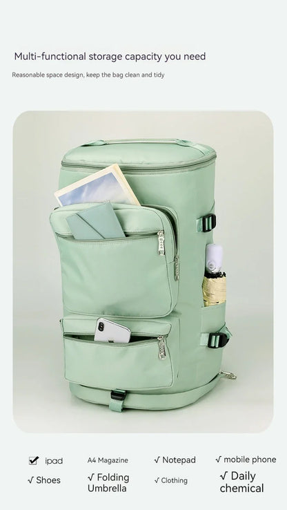 Outdoor Travel Backpack — Single Shoulder Crossbody Bag for Swimming & Fitness