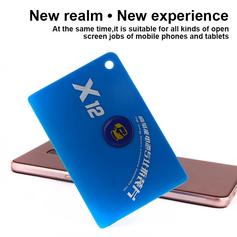 MECHANIC X12 Back Cover Disassembly Card – High-Energy Battery Removal Tool for Mobile Phone & Tablet Repair