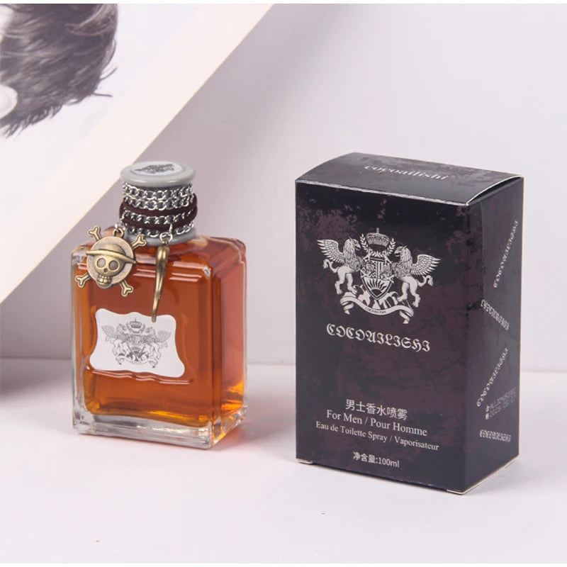 Oud Wood and Sandalwood Men's Perfume Spray - Flirting Pheromone, Long-Lasting Romance, Ideal Valentine's Day Gift