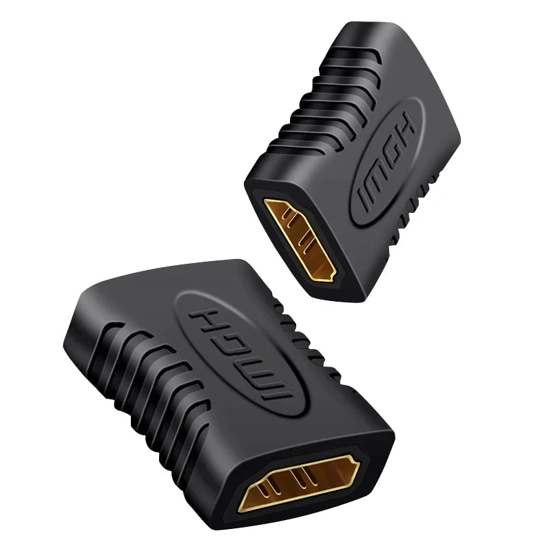 4K HDMI Extender Adapter – Female to Female Audio Video Converter for Monitor, Laptop, PS4/PS3, PC, TV HDMI Cable Extension