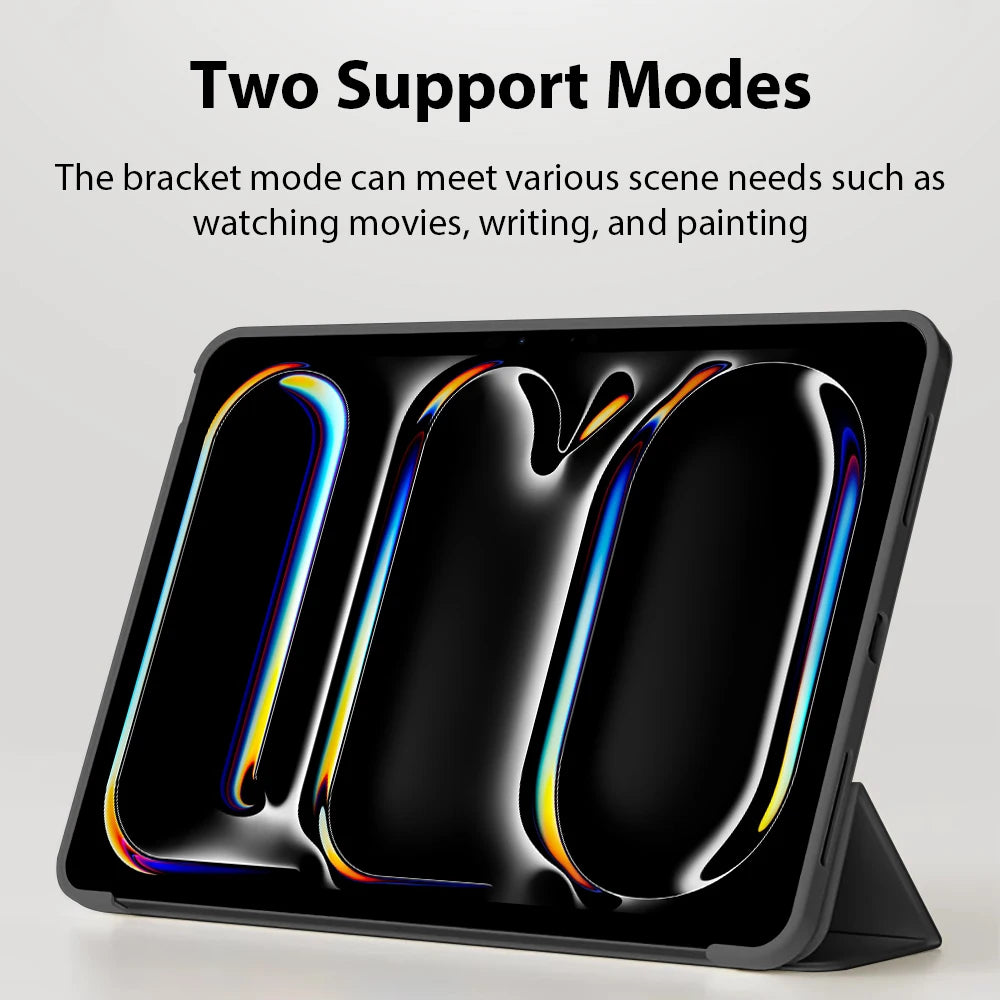 iPad Protective Case - Cover for iPad Air 11, Pro 11/13, A16, 10th/9th Gen & Mini 6/7