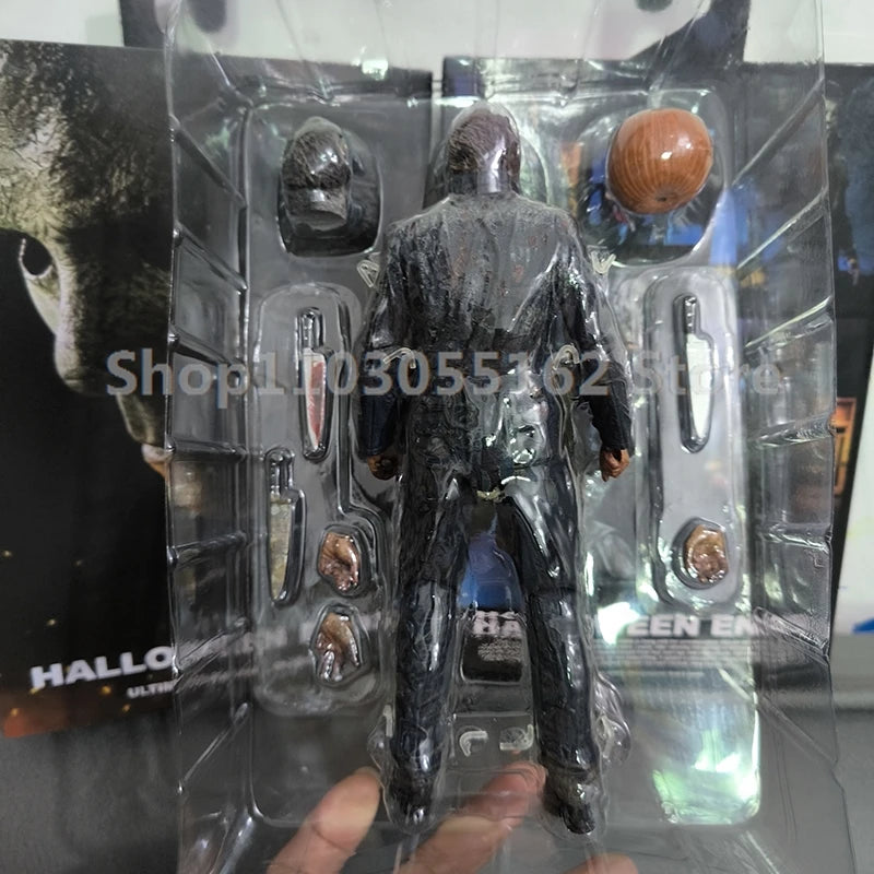 NECA Halloween II Michael Myers Action Figure – Pumpkin Kill Horror Collectible Toy