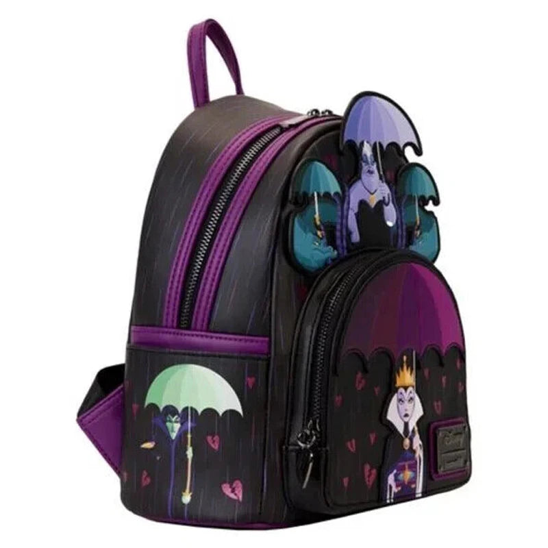 Stitch Luau Cosplay Double Strap Shoulder Bag – Women’s Beach Backpack & Wallet Purse