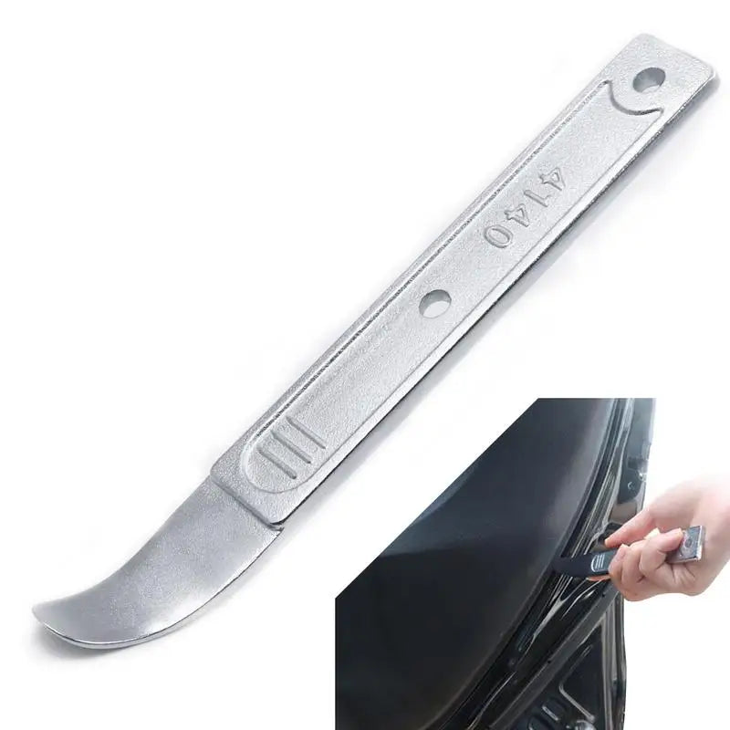 4140 Metal Pry Tool – Automotive Trim Removal Bar for Interior & Exterior Panels