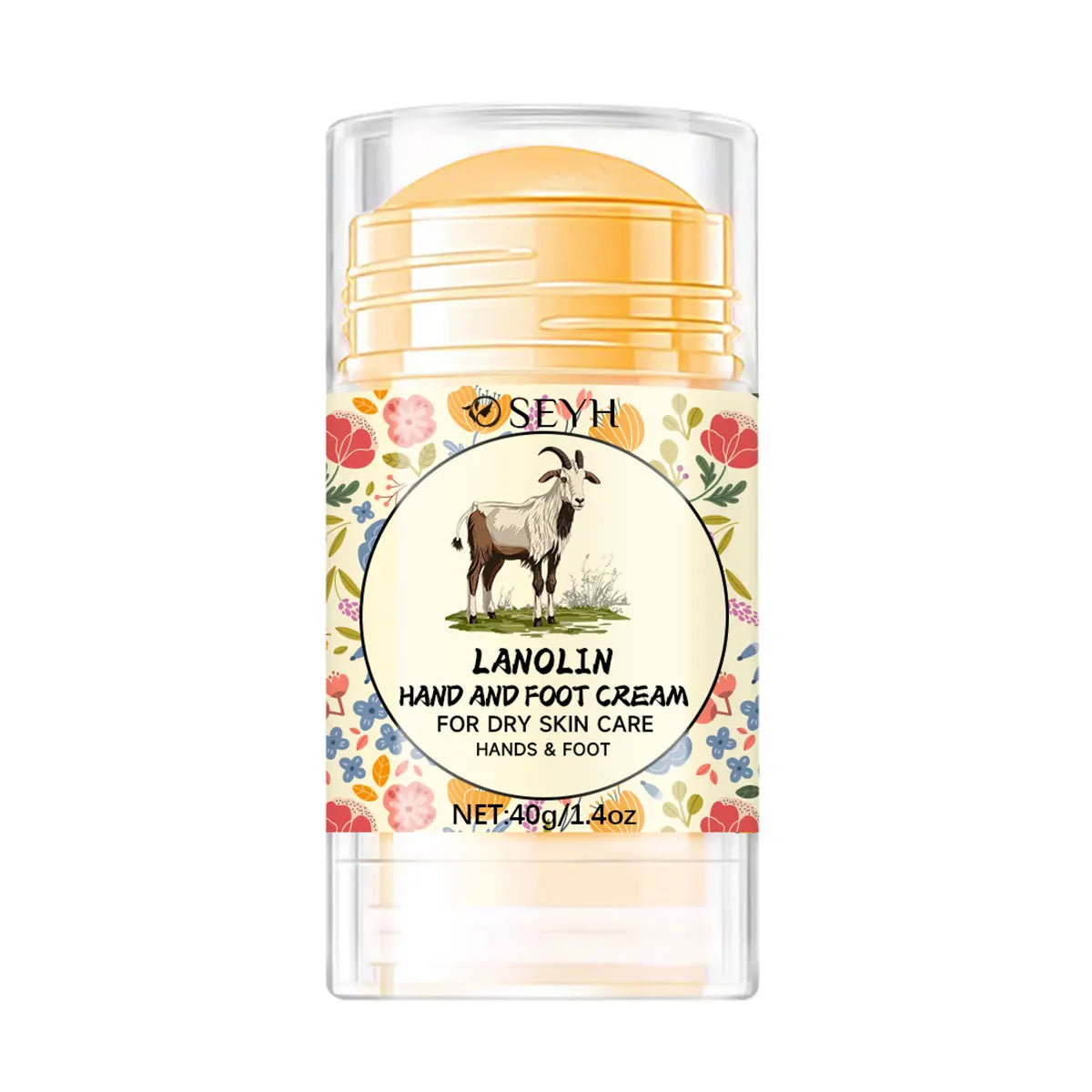 SEYH 40g Moisturizing Lotion for Dry Cracked Hands & Feet, With Lanolin, Hyaluronic Acid & Vitamin E, Long-Lasting Skin Repair Cream