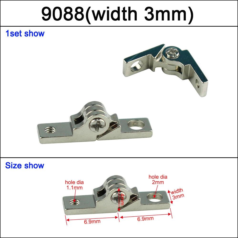 10 Sets Eyeglasses Hinge Replacement - Plastic Frames, Acetate Sunglasses, Wooden Glasses Repair Parts & Accessories