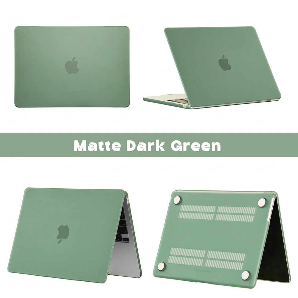 MacBook Air 13 Case - Compatible with MacBook Air M1, M2 (2023), Air 15, Pro 14 M3 (2023), and Pro 16 Cover - Laptop Accessories