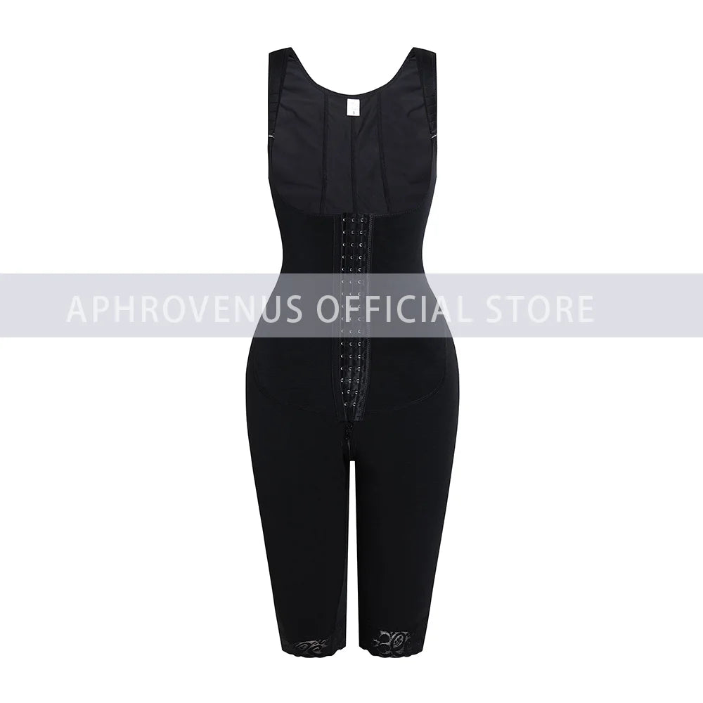 Fajas Colombianas Women’s Full-Length Shapewear – Postpartum Waist Trainer, Tummy Control Bodysuit & Post-Liposuction Shaper