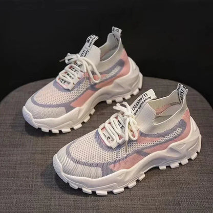 2025 Women’s Ultra-Light Running Shoes – Spring Mesh Non-Slip Breathable Soft-Soled Sports & Casual Shoes