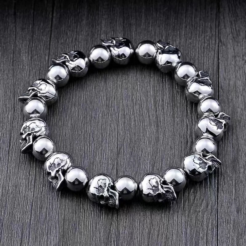 Ethnic Wind Dragon Bracelet – Vintage Silver Plated Cuff Bangle, Motorcycle Riding Charm Jewelry Gift for Men