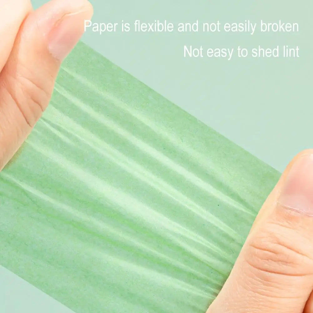 100Pcs Facial Oil Blotting Papers - Portable Oil-Absorbing Face Cleaning Wipes